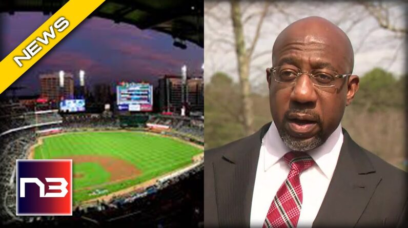 Everyone Looked Up And Saw Raphael Warnock PUBLICLY Humiliated after MLB Boycott