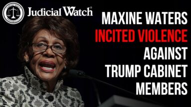 REMEMBER--House Should INVESTIGATE Maxine Waters