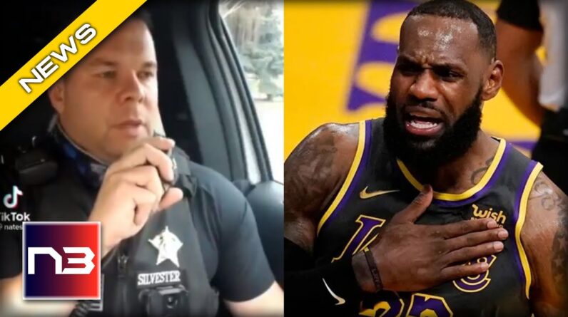 MUST SEE: Police Officer RUTHLESSLY Mocks LeBron James in viral TikTok Video