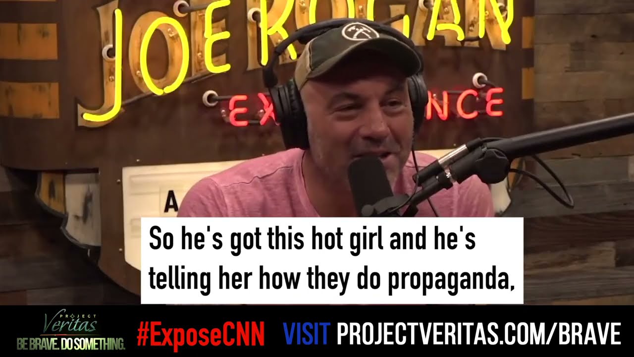 Joe Rogan credits Veritas’ undercover tapes for showing how CNN has ‘Lost the ethics of journalism’