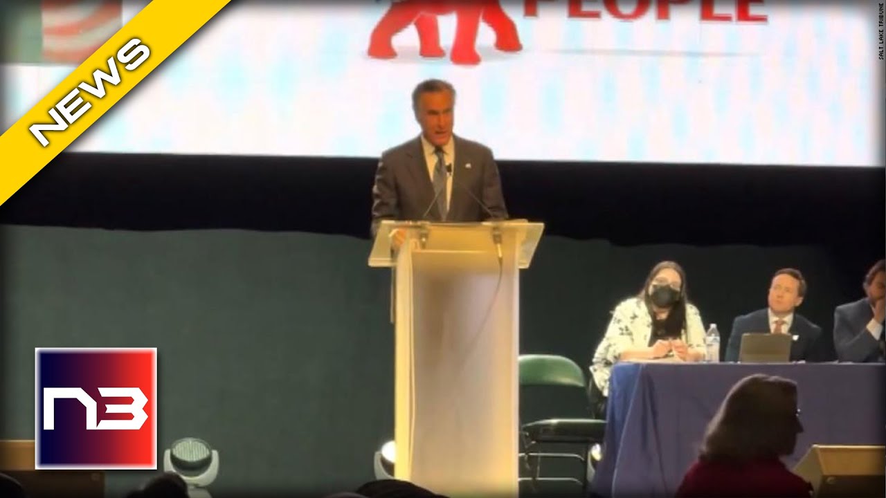 Mitt Romney BOOED off Stage by Republicans - the Person Coming to his Defense Says it All