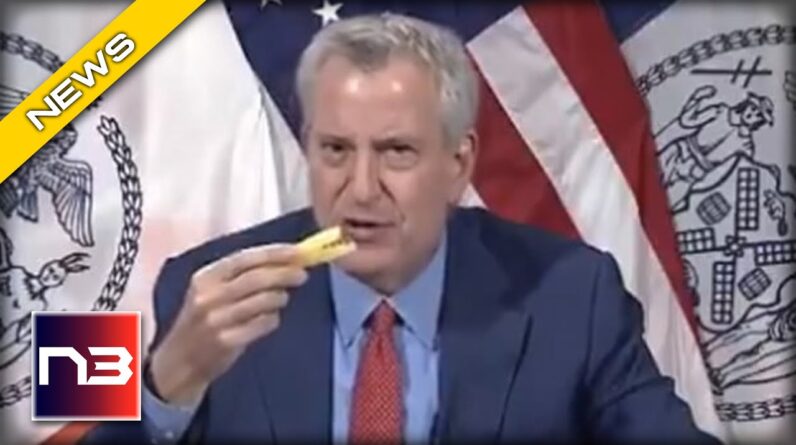 NYC Mayor de Blasio is Trying to Persuade People to Get the Jab with WEIRD Food Video