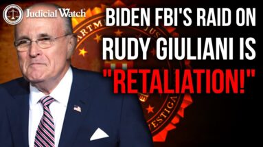 Biden FBI's Raid on Rudy Giuliani is "Retaliation!" | Tom Fitton