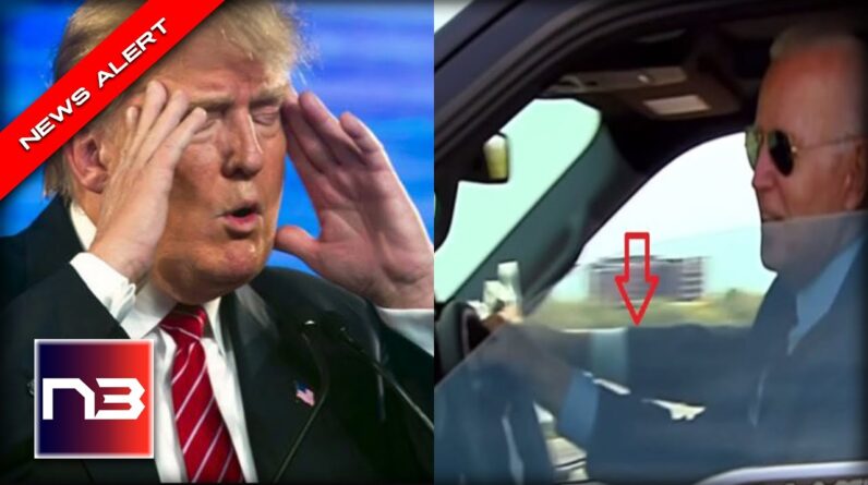 LOOK! Biden CAUGHT When Everyone Spots Something BIZARRE in Ford’s Electric Truck - Do You See It?