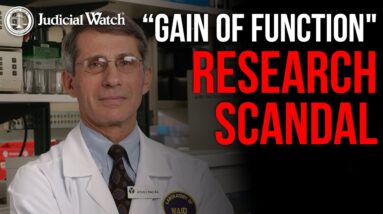 Fauci Caught Up in "Gain of Function" Research Scandal