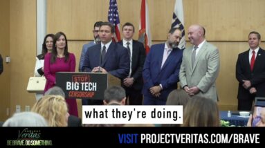 James O'Keefe Joins Florida Governor Ron DeSantis for Signing of Historic Big Tech Censorship Bill