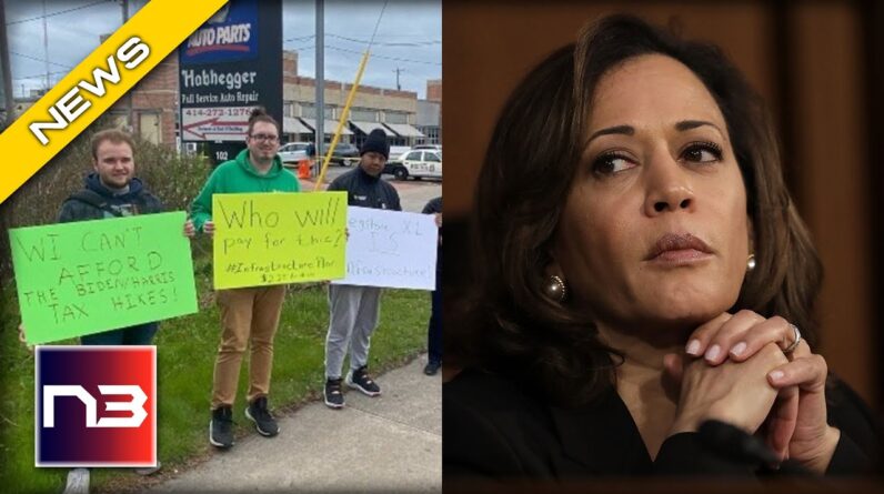 HAHA! Kamala Harris Arrives in Milwaukee, LOOK Who Shows Up To Greet Her!