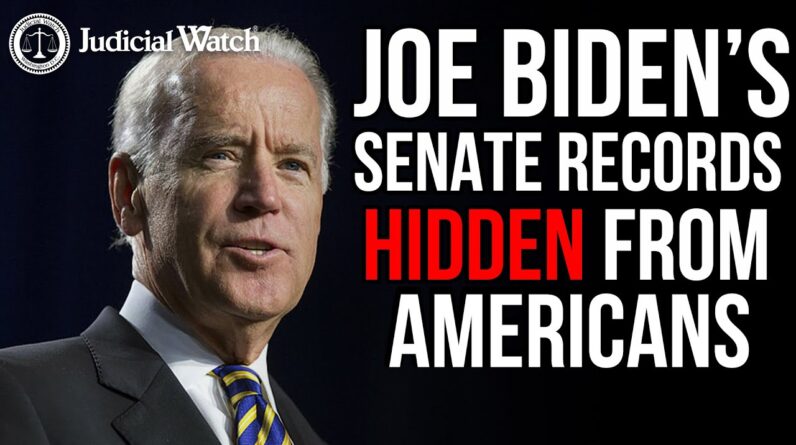 Judicial Watch Sues University of Delaware for Biden Senate Records