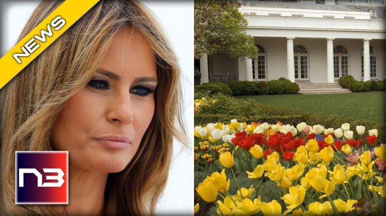 Leftist Radicals Now Targeting Melania Trump’s Rose Garden