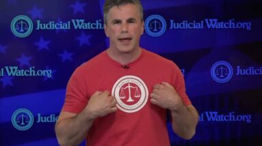 Leftists Can't Cancel THIS! Get YOUR Official Judicial Watch Shirt Now!