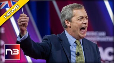 Nigel Farage Celebrates Decline Of Labour Party In The UK