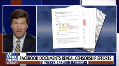 Tucker Carlson BLASTS Facebook's Orwellian Censorship Following Veritas' Two Whistleblower Bombshell