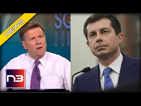 CNBC Host BUSTS out Laughing after Pete Buttigieg Tries to Sell Infrastructure