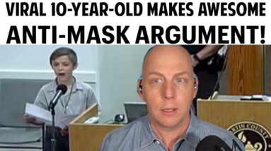 VIRAL 10-YEAR-OLD MAKES AWESOME ANTI-MASK ARGUMENT!