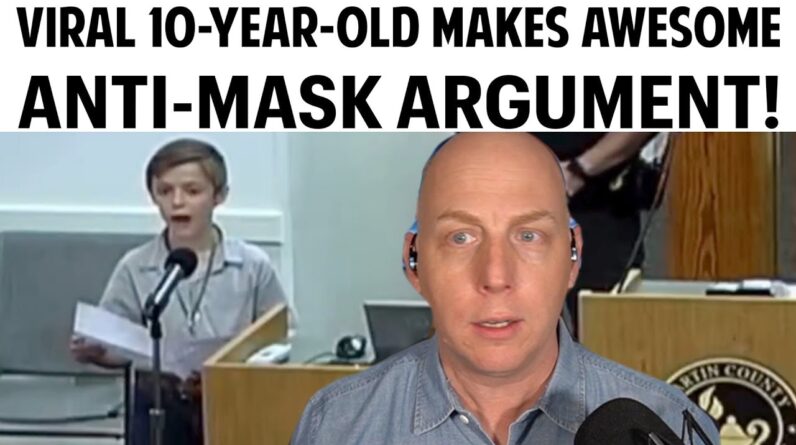 VIRAL 10-YEAR-OLD MAKES AWESOME ANTI-MASK ARGUMENT!