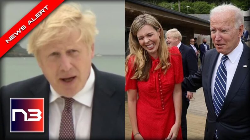 Creepy Joe Biden Can’t Keep His Paws Off of Boris Johnson’s Young Wife