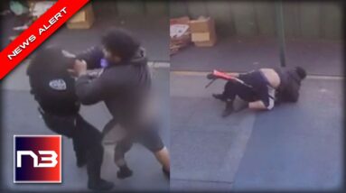 Hero Bystanders Save Female Officer after Man Attacks Her, Brings Her to the Ground