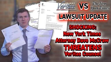 NYT Attorney Dave McCraw THREATENS Veritas Counsel with Publishing Other Clients' Communications