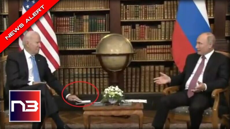 EVERYONE Noticed What was in Biden’s Hand while Meeting with Putin and Realized We Are DOOMED