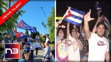 WATCH as Protesters STORM Florida Highway Demanding Biden Respond to Cuba