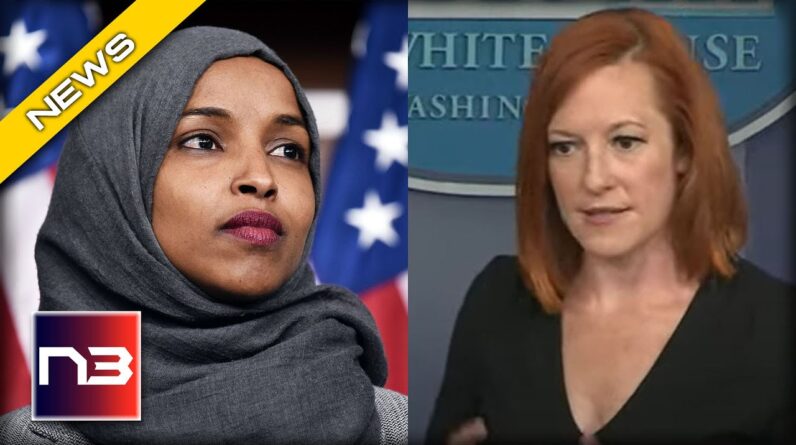 SICK. Jen Psaki RUNS COVER for Ilhan Omar after she REFUSES to Apologize for Horrific Comments