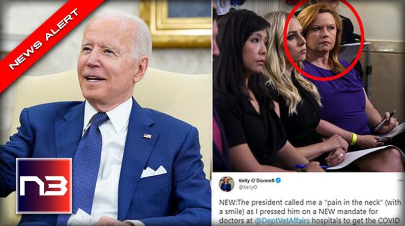 WATCH Biden SNAP at Reporter, Calls her 4 Words RIGHT in front of Iraqui PM