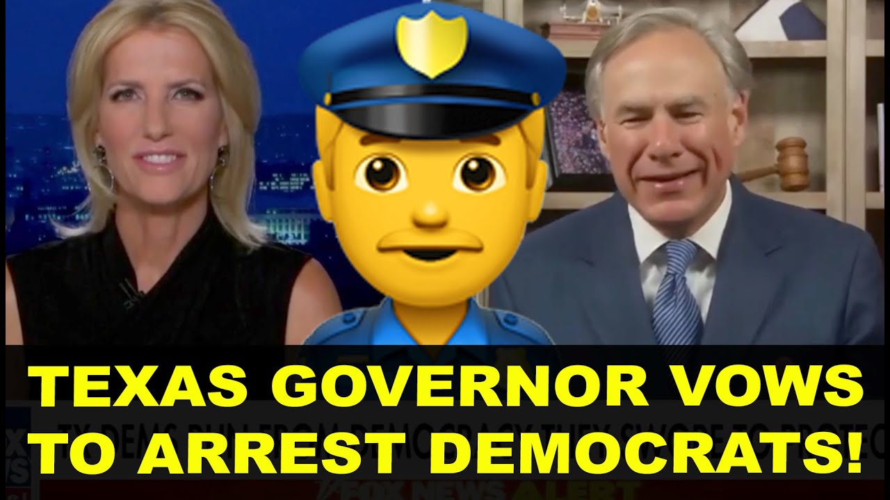 TEXAS GOVERNOR VOWS TO ARREST DEMOCRATS