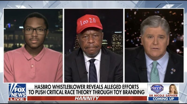 Hasbro Critical Race Theory Whistleblower David Johnson Joins Sean Hannity LIVE on Fox News