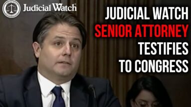 Judicial Watch's Congressional Testimony on Election Integrity & Reform - 07/14/2021