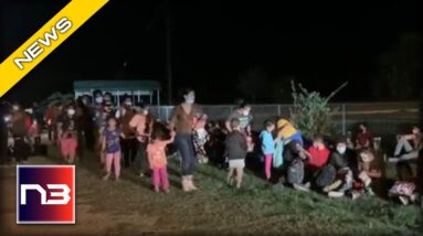 Illegal Migrants Caught On Camera Showing Sick Symptoms After Border Crossing