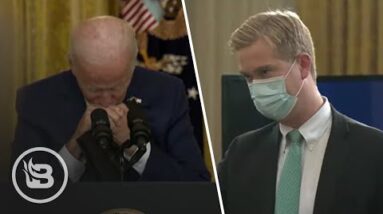 Biden CRUMBLES When He Calls on Reporter Not on Pre-Approved List