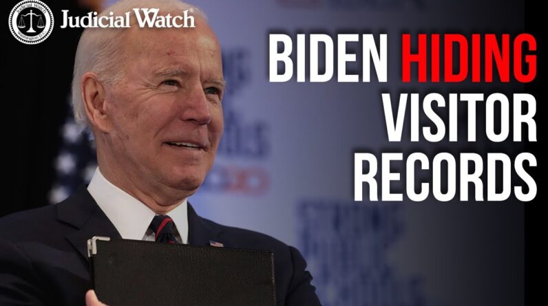 Biden Hiding Visitor Records