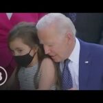 Internet ERUPTS When Biden Invites Child Up Front and Gets a Little Too Close