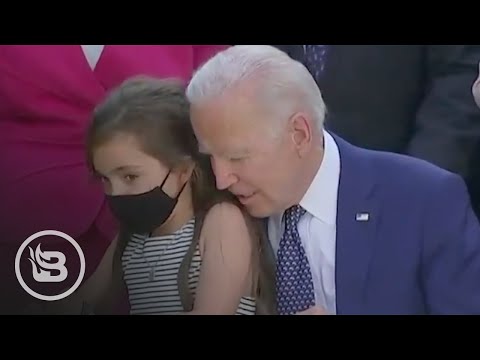 Internet ERUPTS When Biden Invites Child Up Front and Gets a Little Too Close