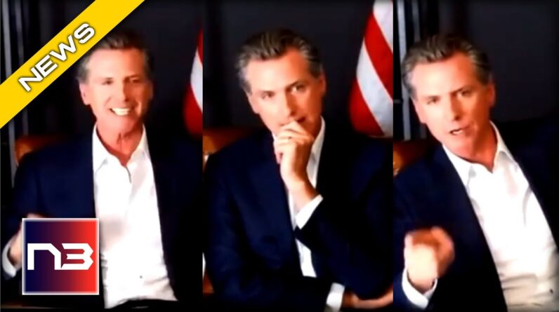 LOSING IT: Newsom Goes On Unhinged Profanity Laced Rant, Slams Desk With Hand in Rage Over Recall