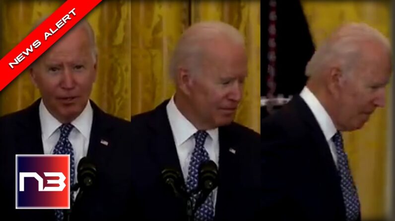 Biden Whispers Remark, instantly Stuns Reporters Before Leaving Room