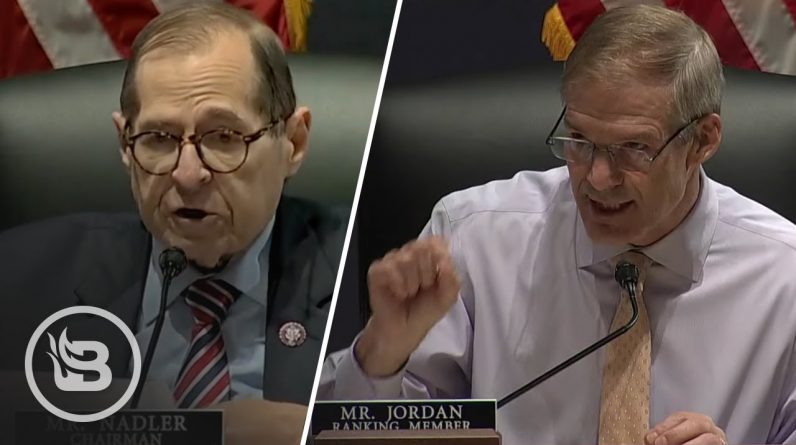 Jim Jordan Gets Into HEATED Fight with Jerry Nadler...Leaves Him SCRAMBLING