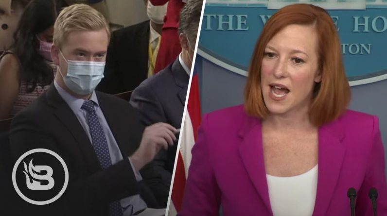 Psaki SNAPS When Reporter Catches Her Lying About Biden Going to the Border