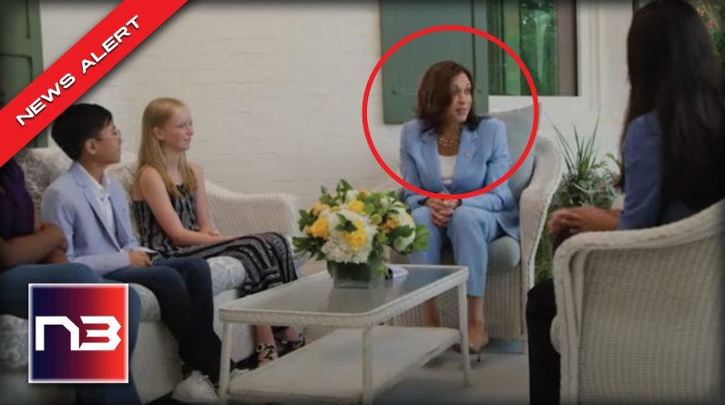 Kamala Seen In Video With Kids, Suddenly Everyone Sees What She’s Not Doing