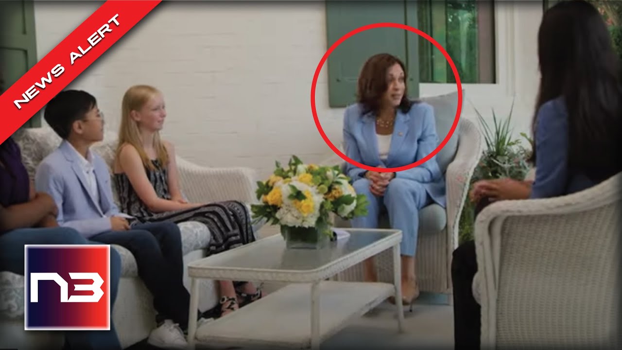 Kamala Seen In Video With Kids, Suddenly Everyone Sees What She’s Not Doing