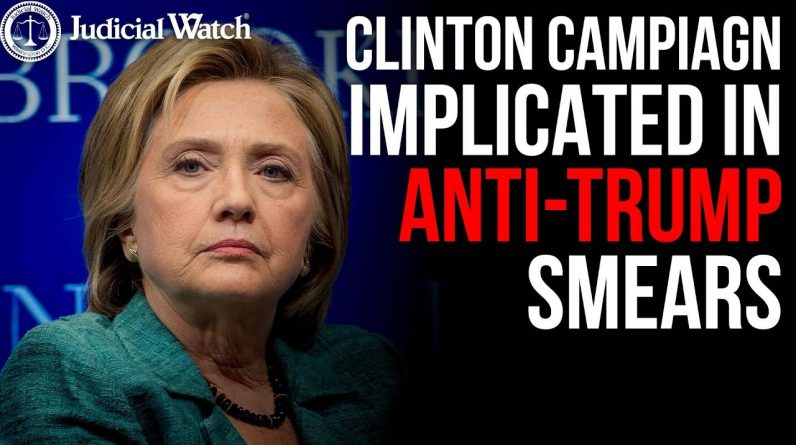 CRIMES: CLINTON CAMPAIGN IMPLICATED in Anti-Trump Smears