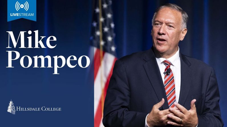 LIVESTREAM - Mike Pompeo Speech at Hillsdale College