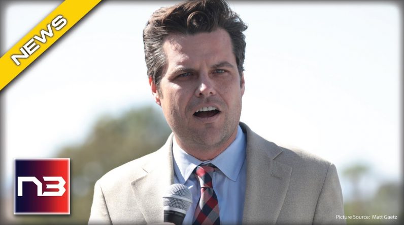 Matt Gaetz Says an Assassin is After Him