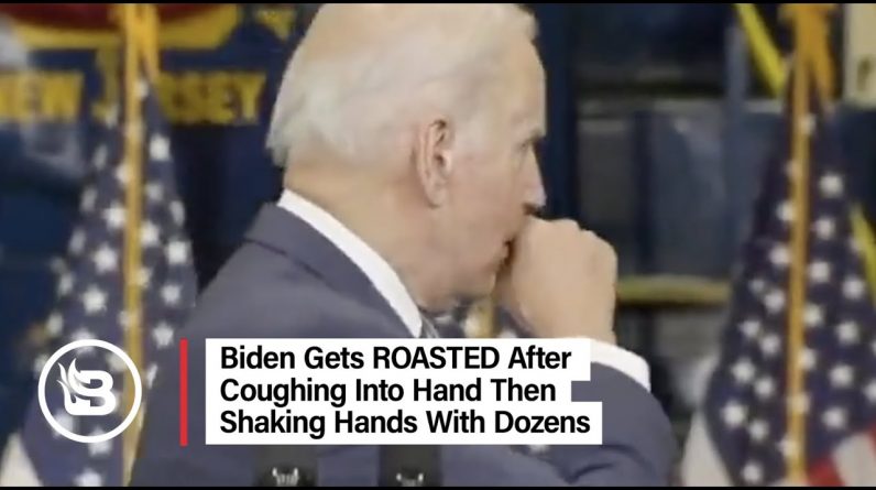 Biden Gets ROASTED After Coughing Into Hand Then Shaking Hands With Dozens