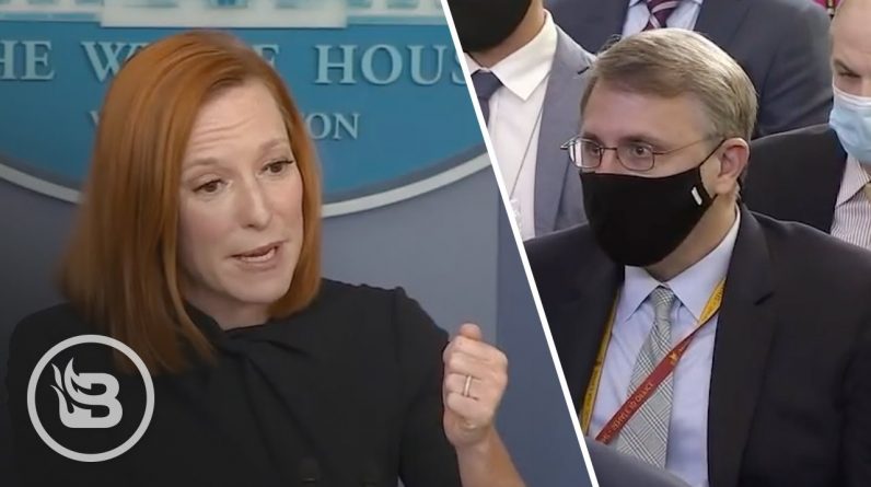 Psaki Freaks Out When NYT Reporter Compares Biden to Trump