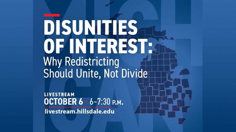 LIVESTREAM | Disunities of Interest - Why Redistricting Should Unite, Not Divide