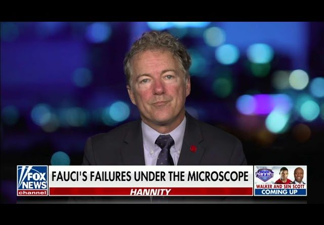 Dr. Rand Paul Discusses Dr. Fauci's Deception After HELP Hearing - November 5, 2021