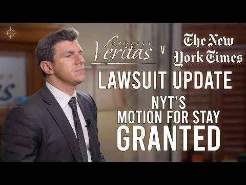 UPDATE: NYT Motion for Stay GRANTED in Veritas Defamation Lawsuit, NYT Deposition tapes TOMORROW