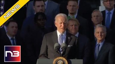 Biden Humiliates Himself In Front of NBA Champions