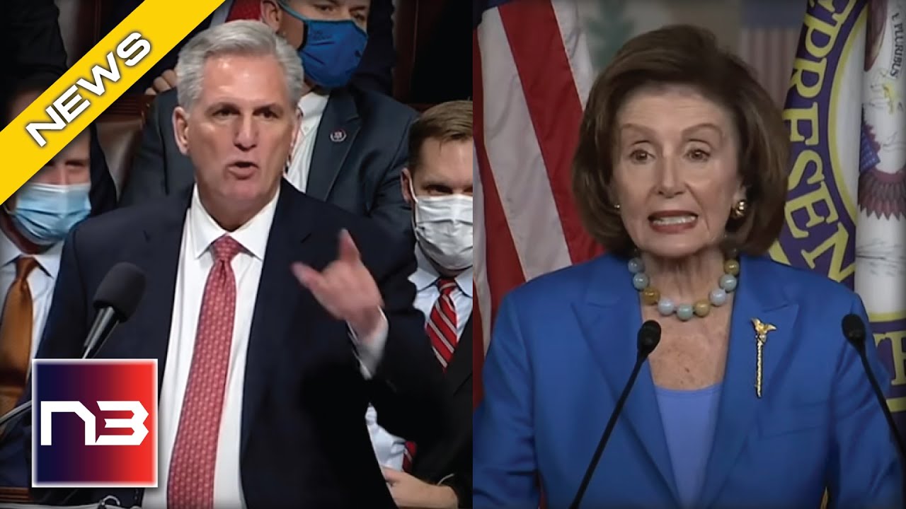 Kevin McCarthy Just BLISTERED Lame Duck Pelosi in Brilliant Speech